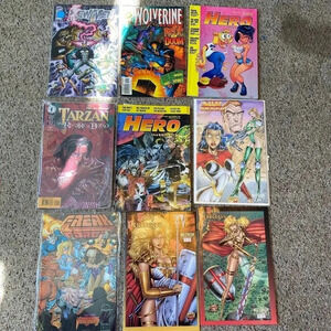 Comic Books 9 Pieces Lot